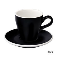 LOVERAMICS 180ml Cappuccino Cup Tulip (6pc) BK C087-21BBK 1箱（6個入）（直送品）