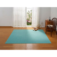 サンコー おくだけ吸着 ペット用撥水タイルマット 30cm×30cm 8枚入 犬 猫 日本製 消臭 洗える ミントグリーン KV-72（直送品）