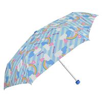 アテイン 子供用折りたたみ傘 50cm ドリームベアー サックス 5196SX 1セット(3本)