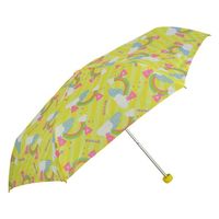 アテイン 子供用折りたたみ傘 50cm ドリームベアー イエロー 5196YE 1セット(12本)