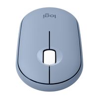 ロジクール Bluetoothマウス 静音 3ボタン 無線 ワイヤレスPEBBLE MOUSE2 ブルー M350SBL 1個