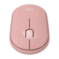 ロジクール Bluetoothマウス 静音 3ボタン 無線 ワイヤレス PEBBLE MOUSE2 ローズ M350SRO 1個