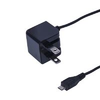 microB充電器 ケーブル一体型 AC充電器 1.5m マイクロB ブラック JYU-AC111BK スマホ・タブレット向け