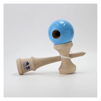 山形工房 競技用けん玉 大空 水色 日本けん玉協会認定競技用けん玉 2750092 1個