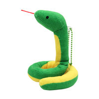 池田工業社 りくにいますよ。(へび緑)くねくねマスコット 9250690 1個
