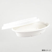 パックスタイル バガス容器 ABカレー C-2 ラミ 00650532 1袋(50個)