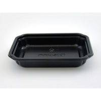 シーピー化成 惣菜容器 BF-12 黒本体 0140012000525 1袋(50個)（直送品）