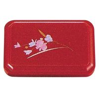 タカギ産業  弁当容器 B-116AB [本体]ワイン [蓋]ワイン・胡蝶蘭 1002599 100枚(10枚×10)（直送品）