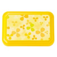 タカギ産業 弁当容器 B-116A [本体]イエロー10 [蓋]イエロー10・クローバー(イエロー） 1001999 100枚（直送品）