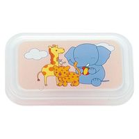 タカギ産業  弁当容器 B-161B [本体]ピンク78 [蓋]透明・ピュアフレンドB 1006098 100枚(10枚×10)（直送品）