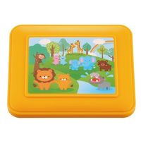 タカギ産業  弁当容器 B-181YC [本体]イエロー10 [蓋]イエロー10・アニマルパーク 1011299 100枚(10枚×10)（直送品）