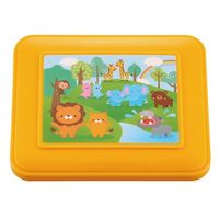 タカギ産業 弁当容器 B-181YD(仕切無) [本体]イエロー10 [蓋]イエロー10・アニマルパーク 1011399 100枚（直送品）