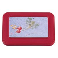 タカギ産業  弁当容器 B-193C [本体]ワイン [蓋]ワイン・ラディッシュ 1014299 100枚(10枚×10)（直送品）