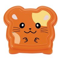 タカギ産業  弁当容器 B-305 [本体]オレンジ [蓋]オレンジ14・ハムスター 1019699 100枚(10枚×10)（直送品）