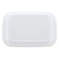 タカギ産業  弁当容器 SP-001 [本体]白 [蓋]透明・無地 1053399 100枚(10枚×10)（直送品）