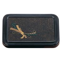 タカギ産業  弁当容器 BW-116 [本体]黒・内ワイン [蓋]黒・結び 1103999 100枚(10枚×10)（直送品）