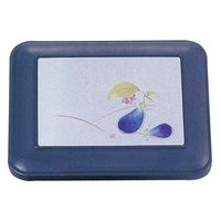 タカギ産業  弁当容器 BW-290 [本体]紺・内赤22 [蓋]紺・ナス 1109599 100枚(10枚×10)（直送品）