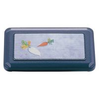 タカギ産業  弁当容器 BW-400 [本体]紺・内赤01 [蓋]紺・ダイコン 1112399 100枚(10枚×10)（直送品）
