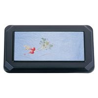 タカギ産業  弁当容器 BW-410 [本体]黒・内赤01 [蓋]黒・ラディッシュ 1112699 100枚(10枚×10)（直送品）