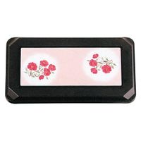 タカギ産業  弁当容器 BW-480 [本体]黒・内赤40 [蓋]黒・しゃくやく 1114899 100枚(10枚×10)（直送品）