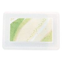 タカギ産業  弁当容器 FW-1200 [本体]紺・内赤40 [蓋]透明・花吹雪(グリーン) 1133999 100枚(10枚×10)（直送品）