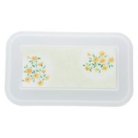 タカギ産業  弁当容器 PR-13 [本体]紺・内A [蓋]透明・やまぶき 1154299 100枚(10枚×10)（直送品）