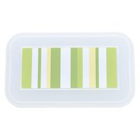 タカギ産業  弁当容器 PR-35 [本体]ワイン・内A [蓋]透明・ライム 1159099 100枚(10枚×10)（直送品）