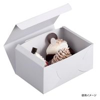 ヤマニパッケージ  ケーキ箱 サービス組立 #7 20-156 300箱(1箱×300)（直送品）