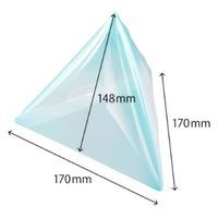 ヤマニパッケージ 贈答箱 カラフルテトラ ブルー 20-1968BL 200箱（100箱×2）（直送品）