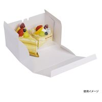 ヤマニパッケージ  ケーキ箱 サービスサイドオープン10 #6 20-196 400箱(50箱×8)（直送品）