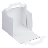 ヤマニパッケージ  ケーキ箱 サイドオープンキャリー130 #5 20-2205 300箱(50箱×6)（直送品）