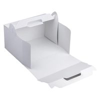 ヤマニパッケージ  ケーキ箱 サイドオープンキャリー130 #8 20-2208 200箱(50箱×4)（直送品）