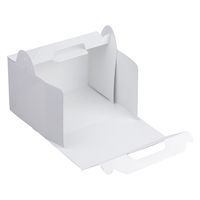 ヤマニパッケージ  ケーキ箱 サイドオープンキャリー130 #7 20-2207 200点（直送品）