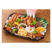 ニシキ 刺身・鮮魚容器 曙(特大)E  2180902550 50枚(10枚×5)（直送品）