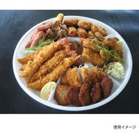 ニシキ オードブル容器 オードブルNM37 Pホワイト  2375371350 40枚(10枚×4)（直送品）