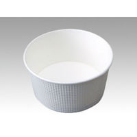 東罐興業 どんぶり容器 断熱性エンボス紙容器 SMP-565E-2 白無地 本体 31-387-502 1袋(45個)（直送品）
