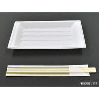 デンカポリマー トレー L-2舟皿大 54223 1袋(100個)（直送品）