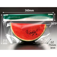 パックスタイル 青果用袋 PS スイカ袋 ウェーブ M JAN無 618664 1袋(50個)（直送品）