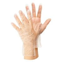 やなぎプロダクツ 調理に使えるビニール手袋 50枚入 L  TB-106 40点（直送品）
