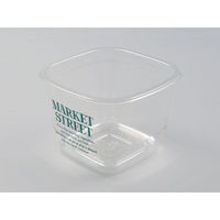 パックスタイル 青果・農産容器 PSマルチカップ角 500 MS 緑 00506557 1袋(50枚)