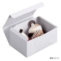 ヤマニパッケージ  ケーキ箱 サービス組立 #4 20-70 600枚(100枚×6)（直送品）