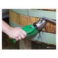 ヴァイカン ブラシ ハンドブラシ(ハード) グリーン 38902 1個（直送品）