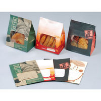 福助工業 惣菜袋 ルックバッグ No.4S デリフード 00358771 1袋(100個)（直送品）