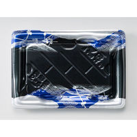 リスパック 寿司容器 美鮮盛 2-4B れいめい青 RSAR273 1袋(50個)（直送品）