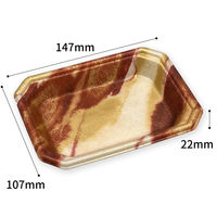 リスパック 温惣菜・軽食トレー YJ-15-11C はなのオレンジ FLGX112 1袋(50個)（直送品）