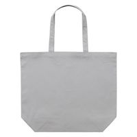 United Athle エコバッグ 1460-01 キャンバストートバッグ ライトグレー L 146001410 1袋(1個)（直送品）