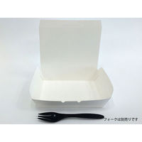 ケーピープラテック 弁当容器 ランチボックス KM-16 54908 1袋(50個)（直送品）