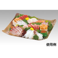 ニシキ 刺身・鮮魚容器 筑後(35)民芸陶器  2210354200 50枚(10枚×5)（直送品）