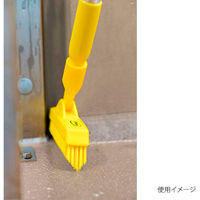 ヴァイカン ブラシ  エッジブラシ ハード イエロー 70406 70406 1個（直送品）