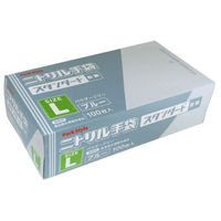 パックスタイル PSニトリル手袋 スタンダード 青・粉無 L 00531624 1袋(100個)（直送品）